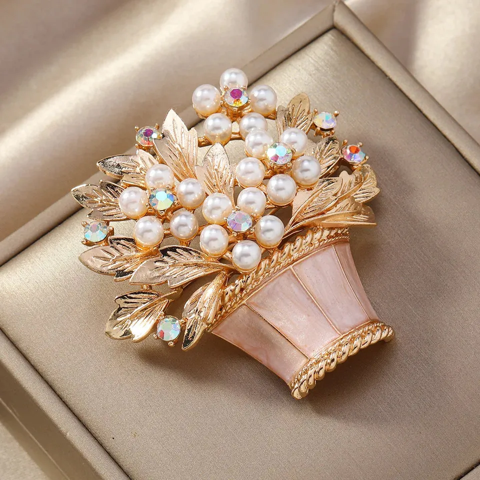 Adalet Lace Brooch Pin