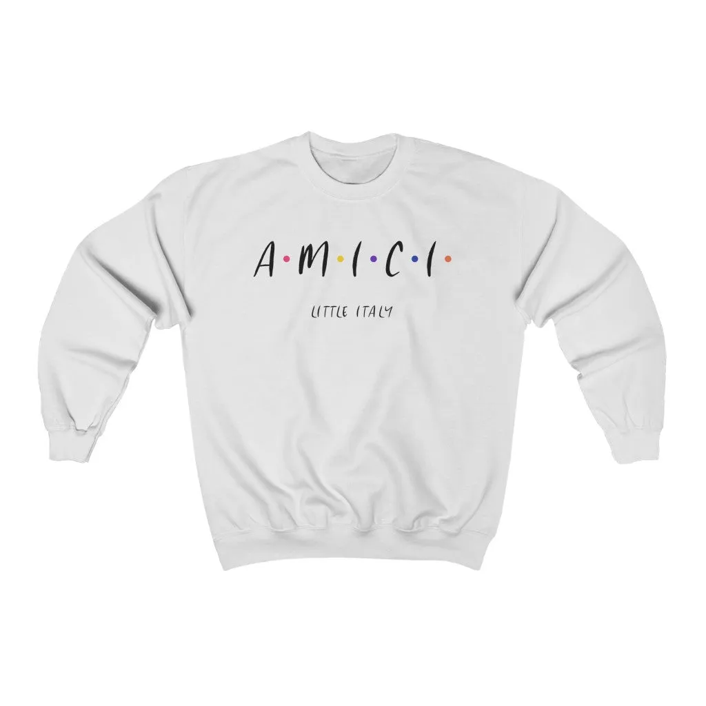 Amici Little Italy Unisex Heavy Blend Crewneck Sweatshirt
