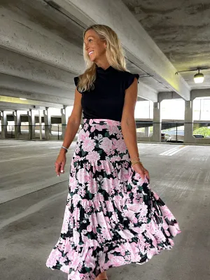 Angelica Floral Maxi Skirt