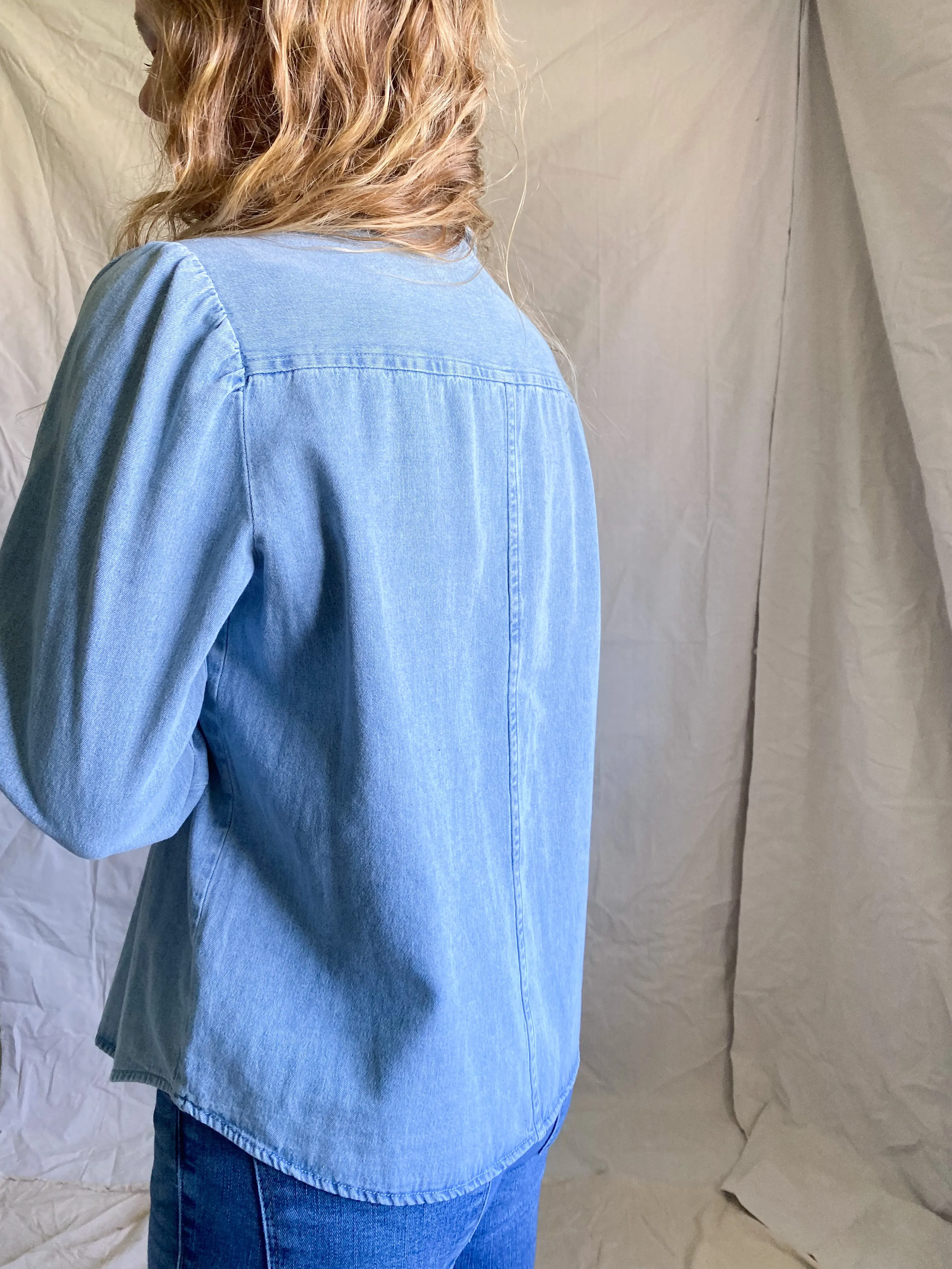 Bellamy denim button up