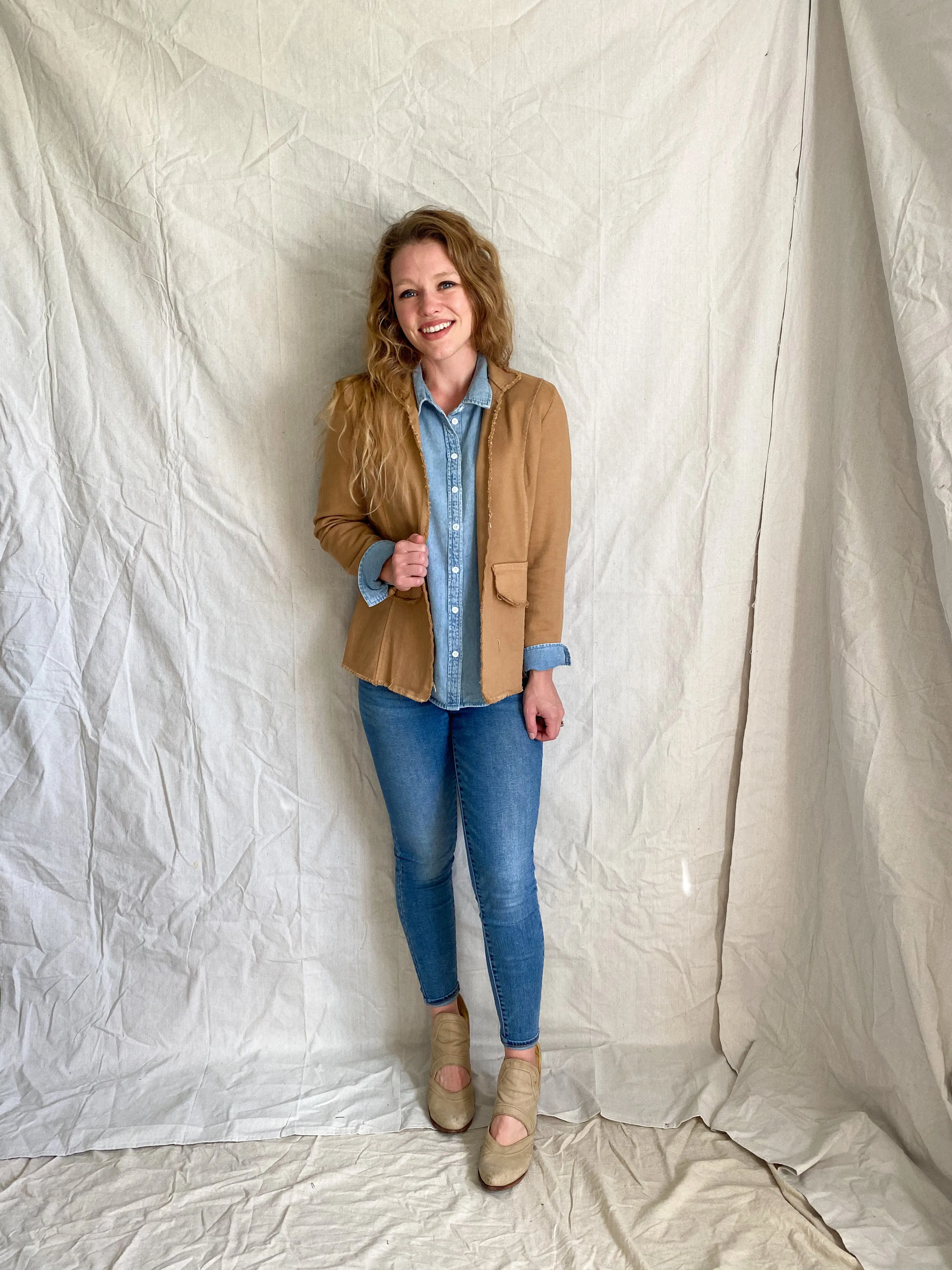 Bellamy denim button up