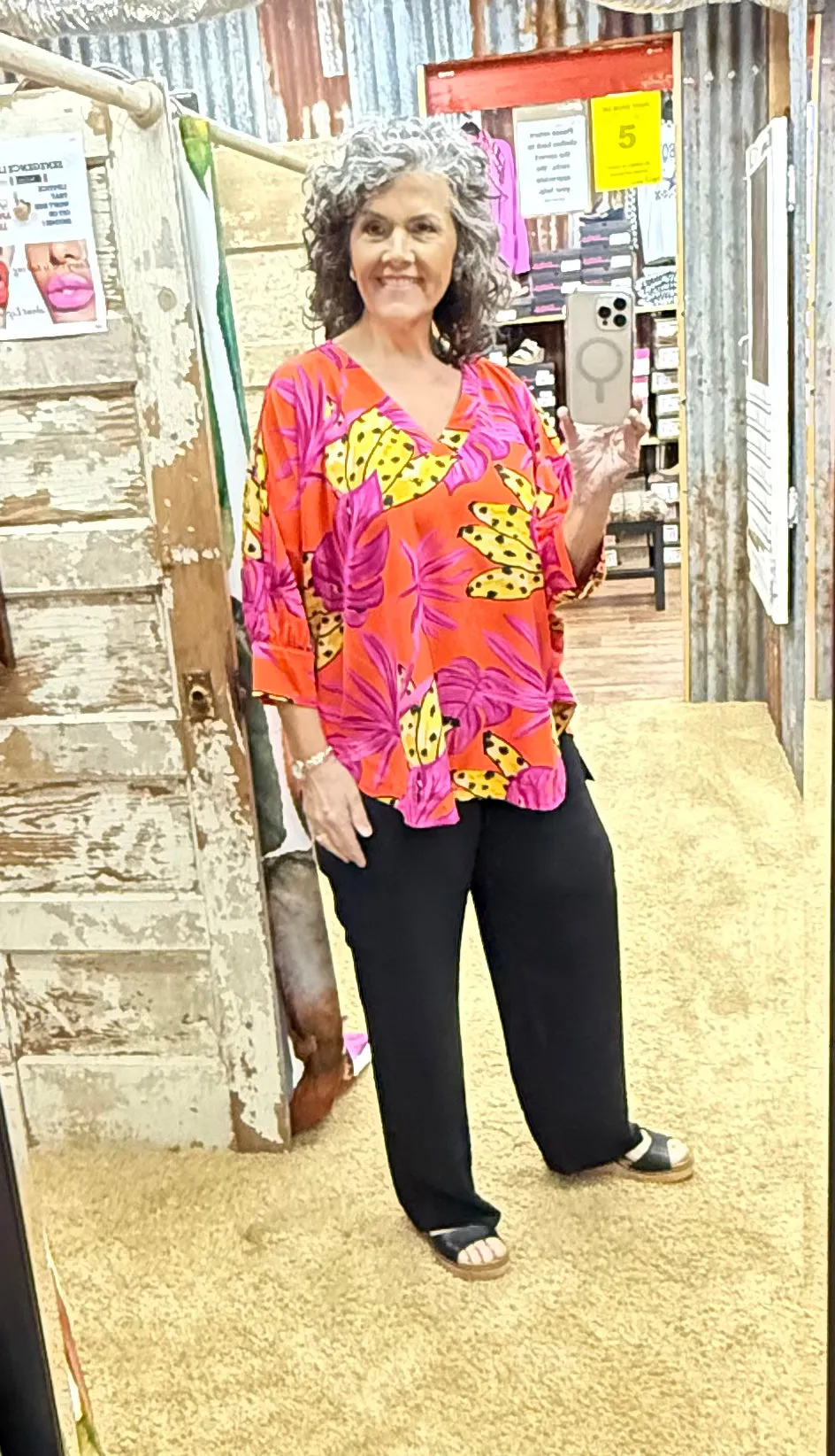 Black Casual Pull On Pants