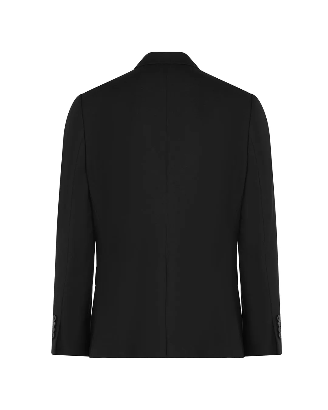 Black Double-Breasted Blazer  Unique V-Cut Precision for Elevated Style Online UAE