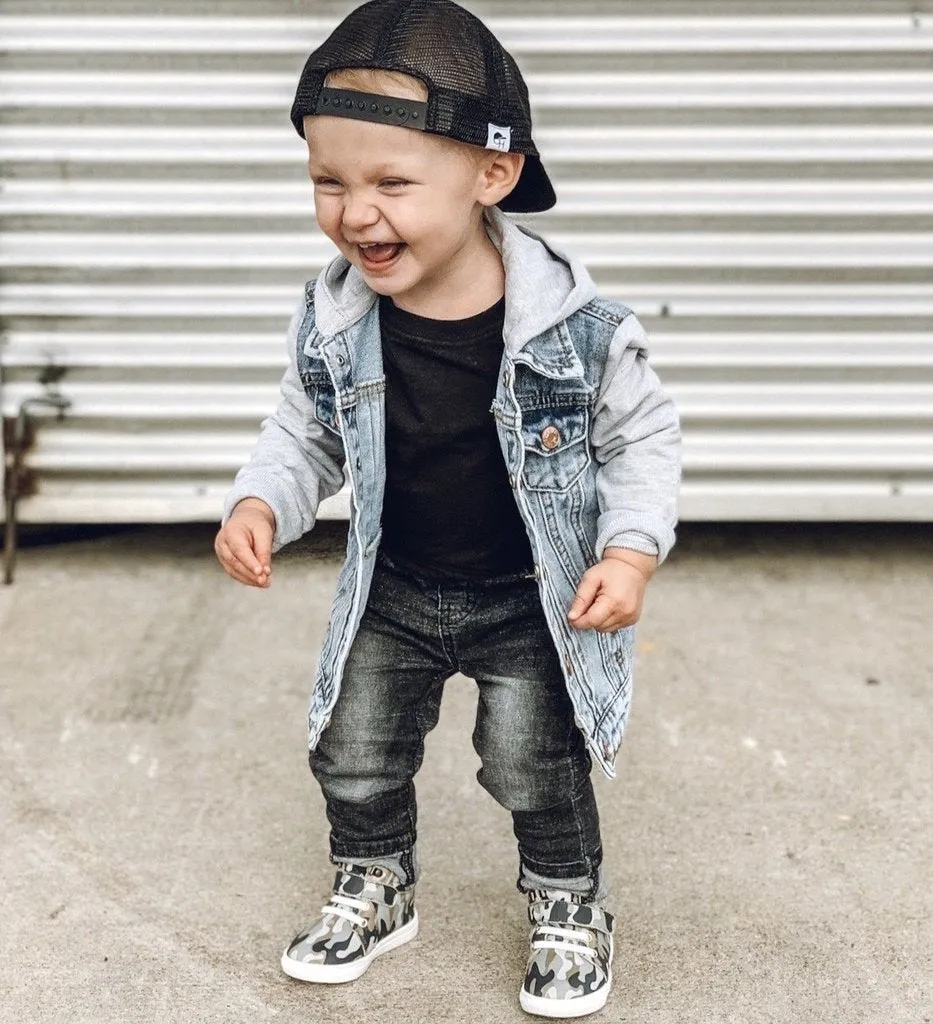 Black Wash Denim