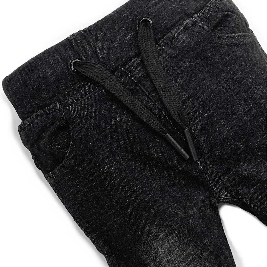 Black Wash Denim