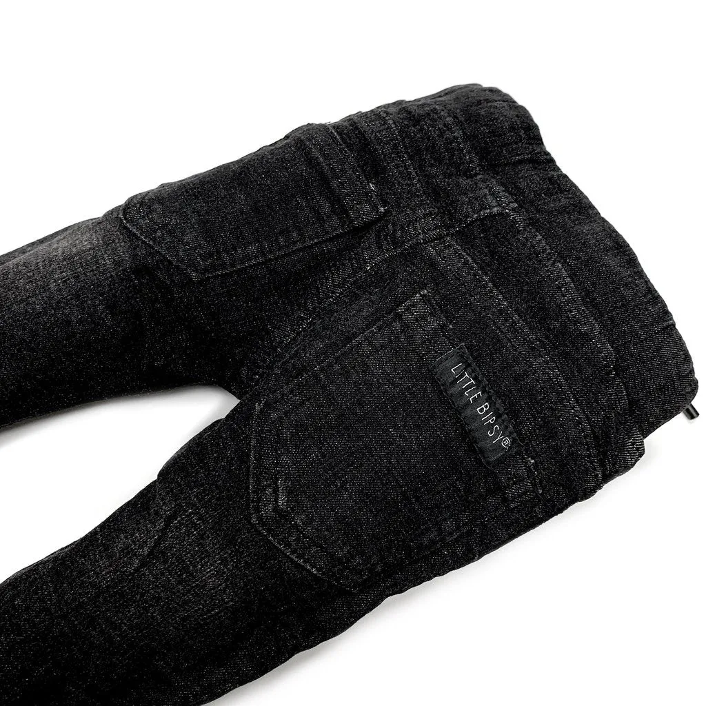 Black Wash Denim