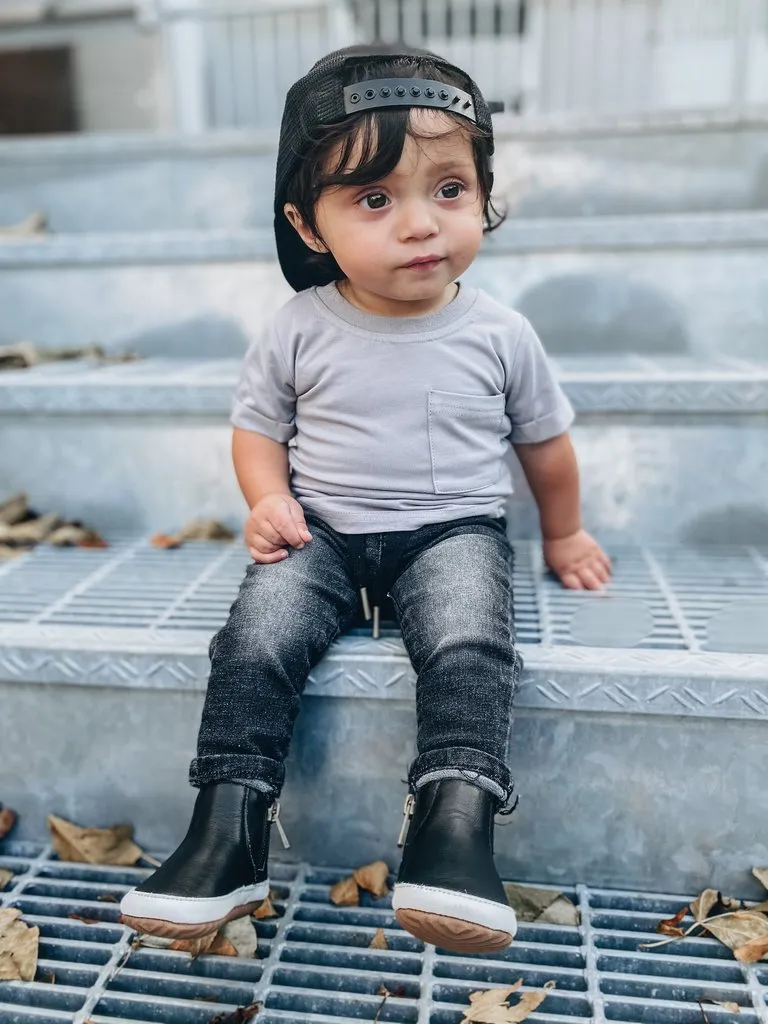 Black Wash Denim