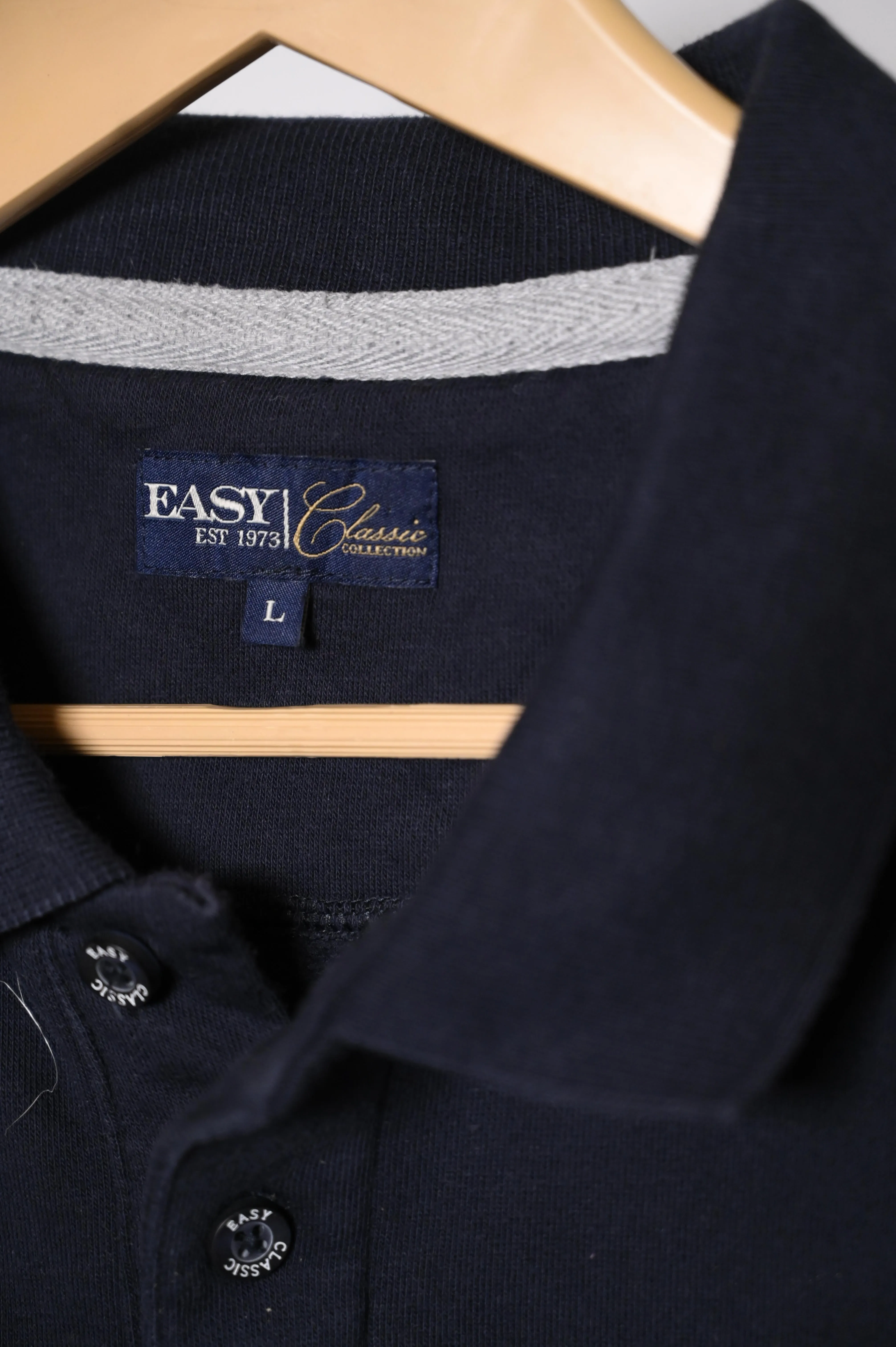 Blue Easy Large Sweater