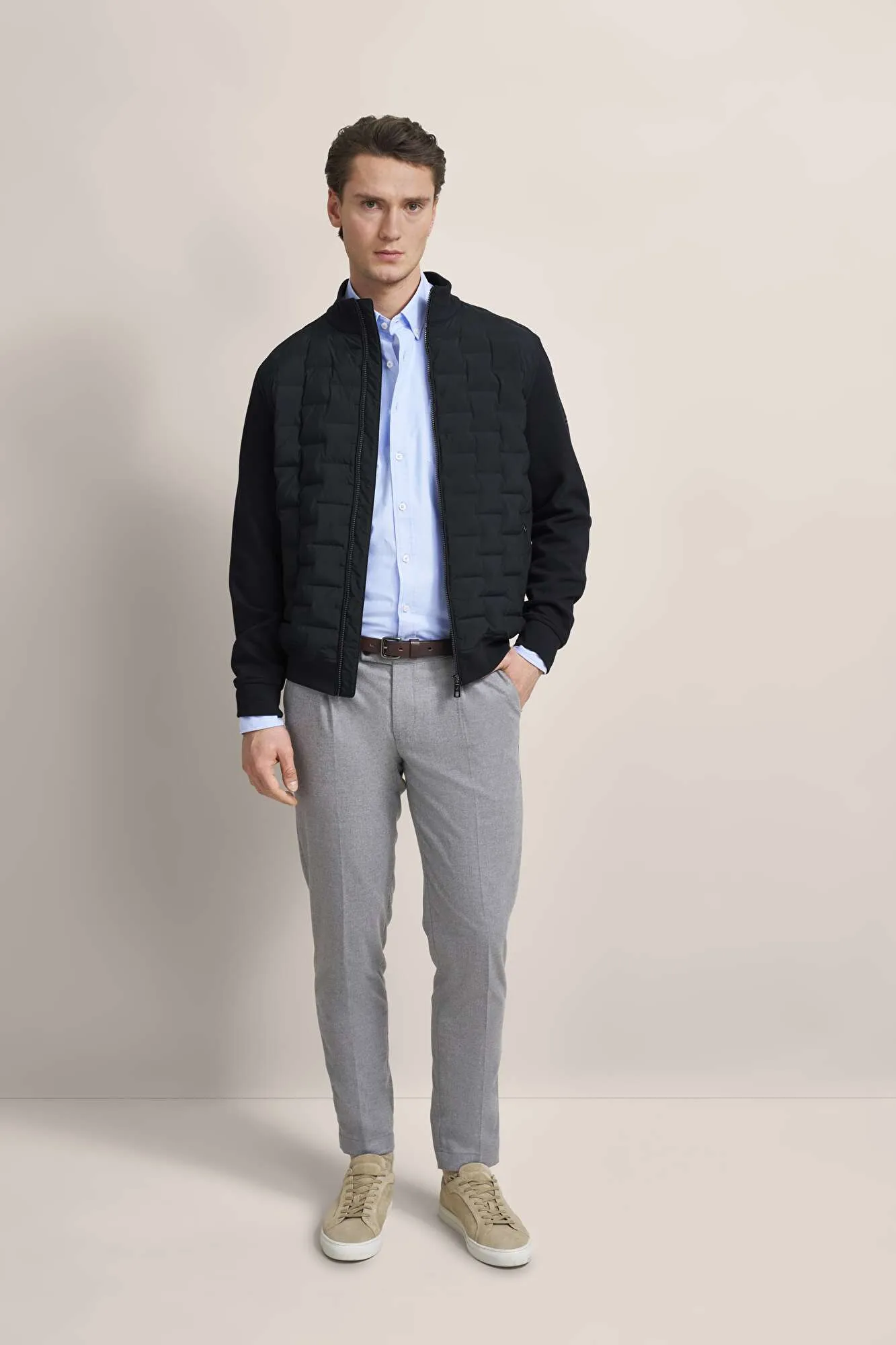 Bugatti Full Zip Quilted Jacket