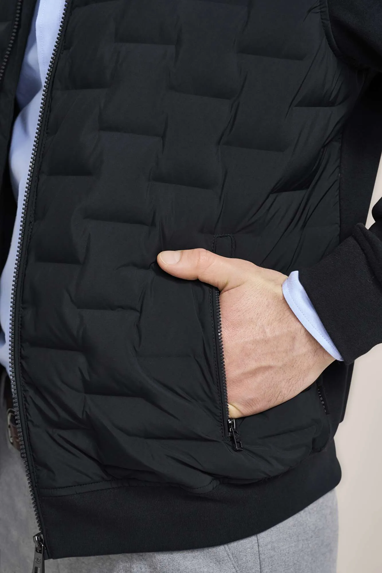 Bugatti Full Zip Quilted Jacket