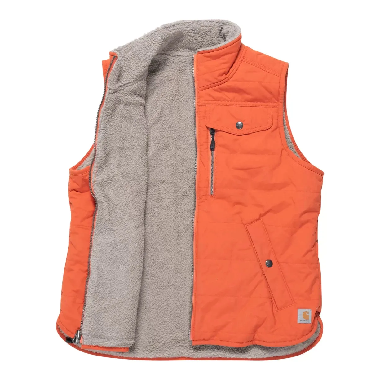 Carhartt Utility Sherpa-Lined Reversible Vest - Women's