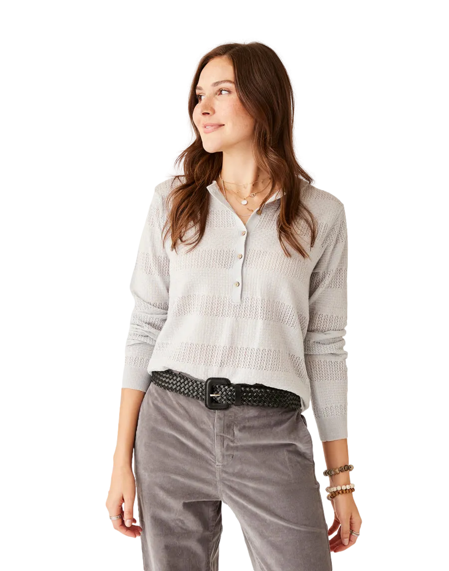 Carve Designs Women's Amara Pointelle Sweater