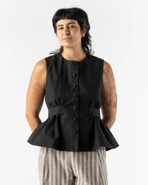 Cawley Flo Waistcoat in Black