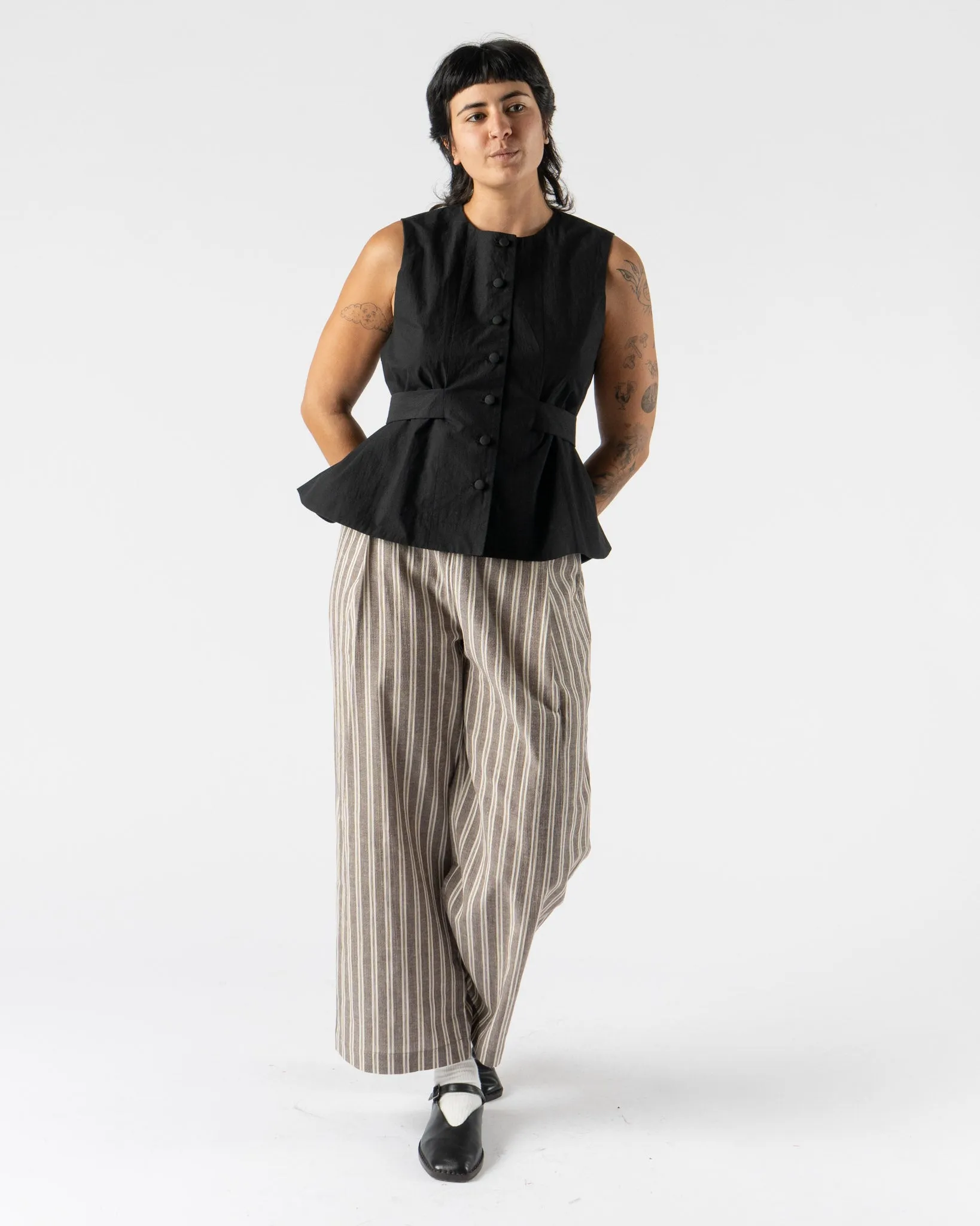 Cawley Flo Waistcoat in Black