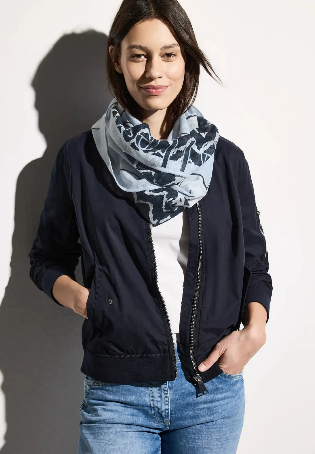 Cecil structured loop scarf