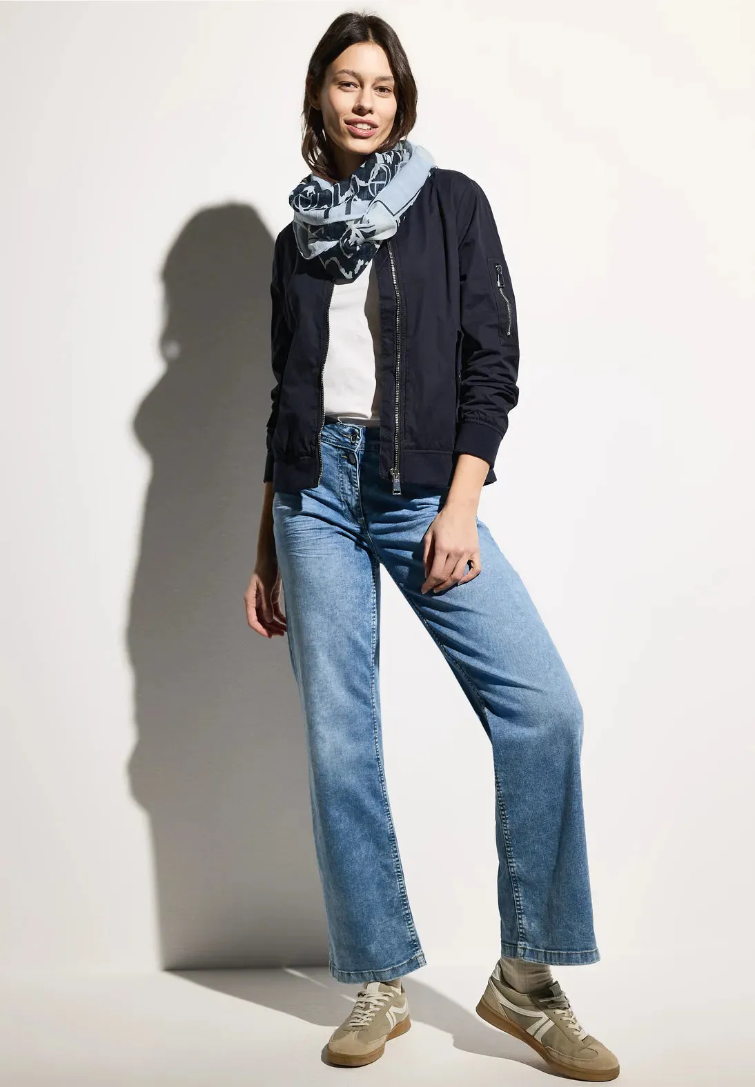 Cecil structured loop scarf