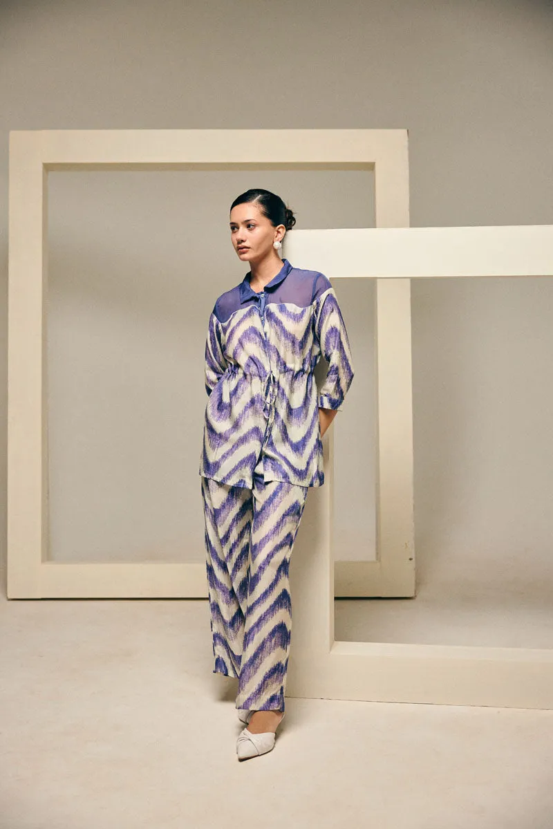 CHEVRON STYLISH SHIRT WITH PANTS