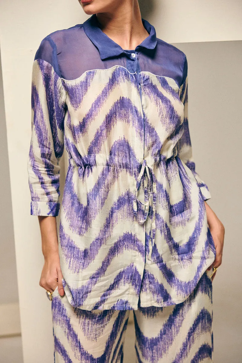 CHEVRON STYLISH SHIRT WITH PANTS