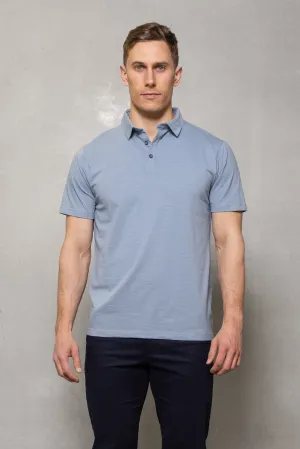 Cutler & Co Logan Polo - Sky
