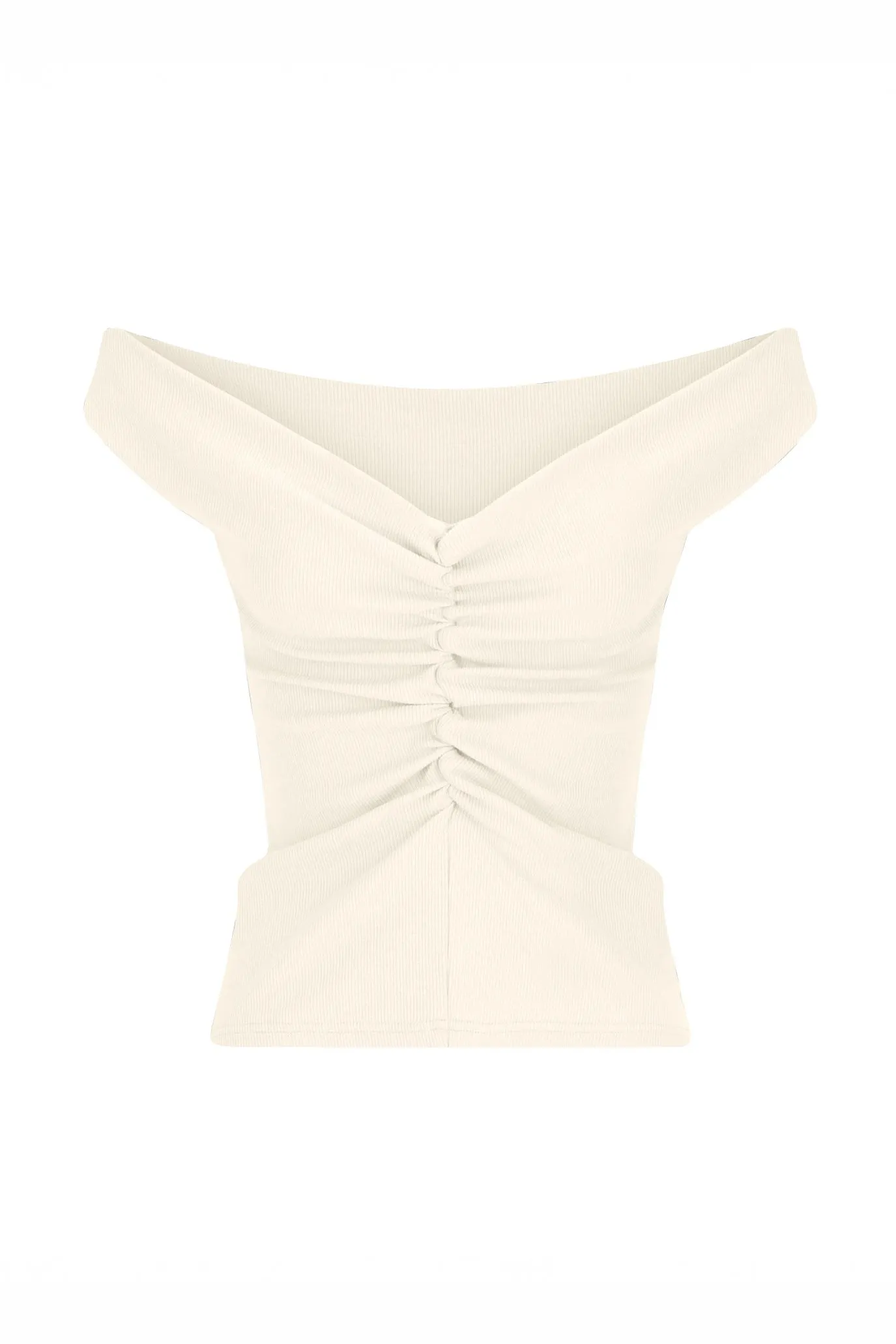 Dominique Healy - Niveah Tee, Vanilla Rib