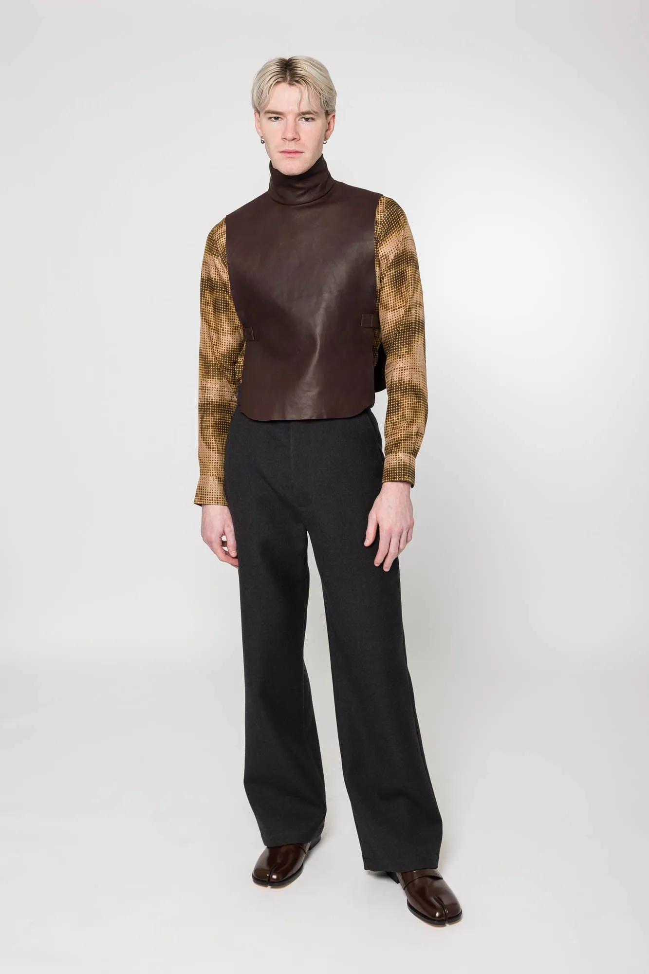 Dries Van Noten Lance Leather Top