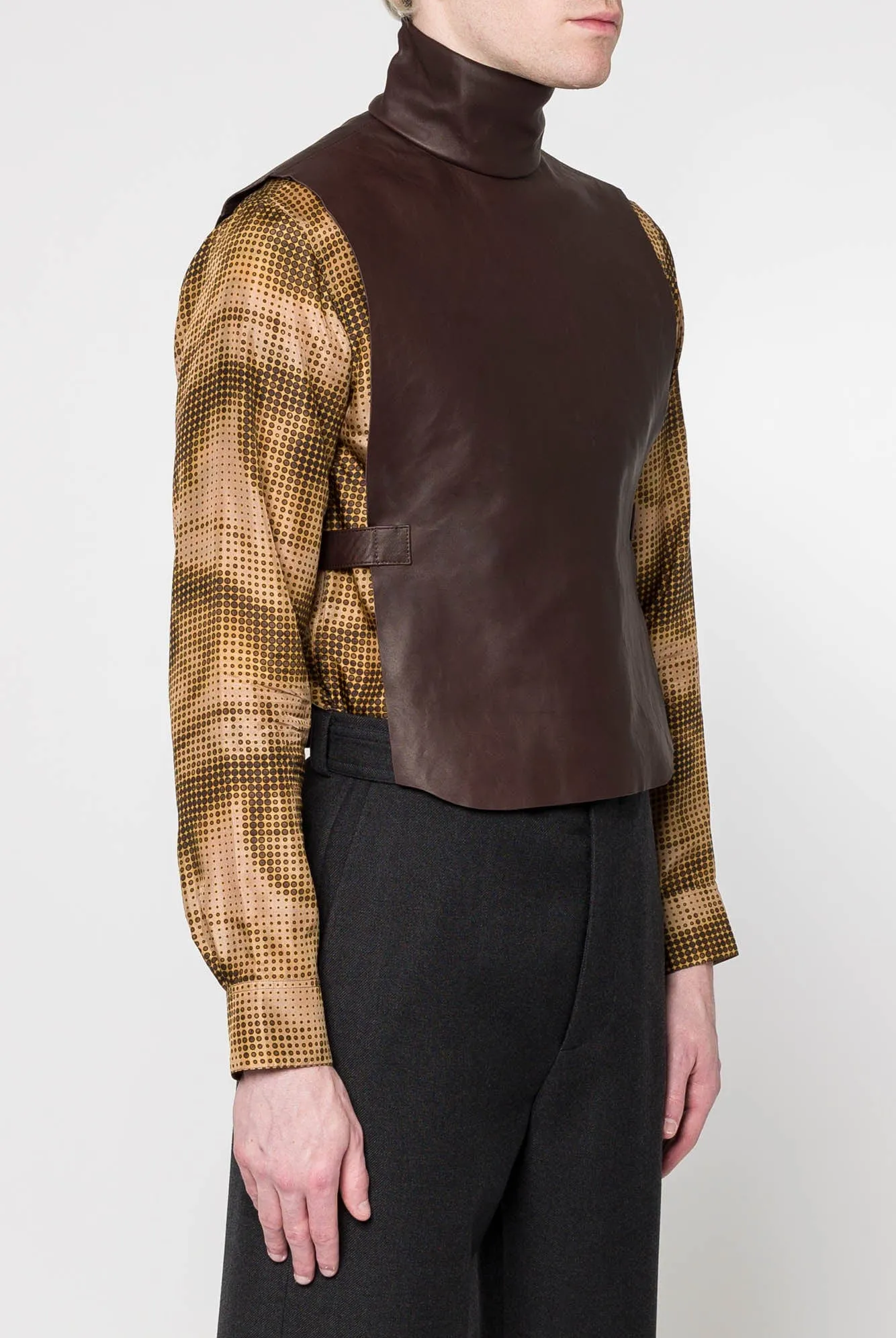 Dries Van Noten Lance Leather Top