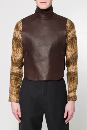 Dries Van Noten Lance Leather Top
