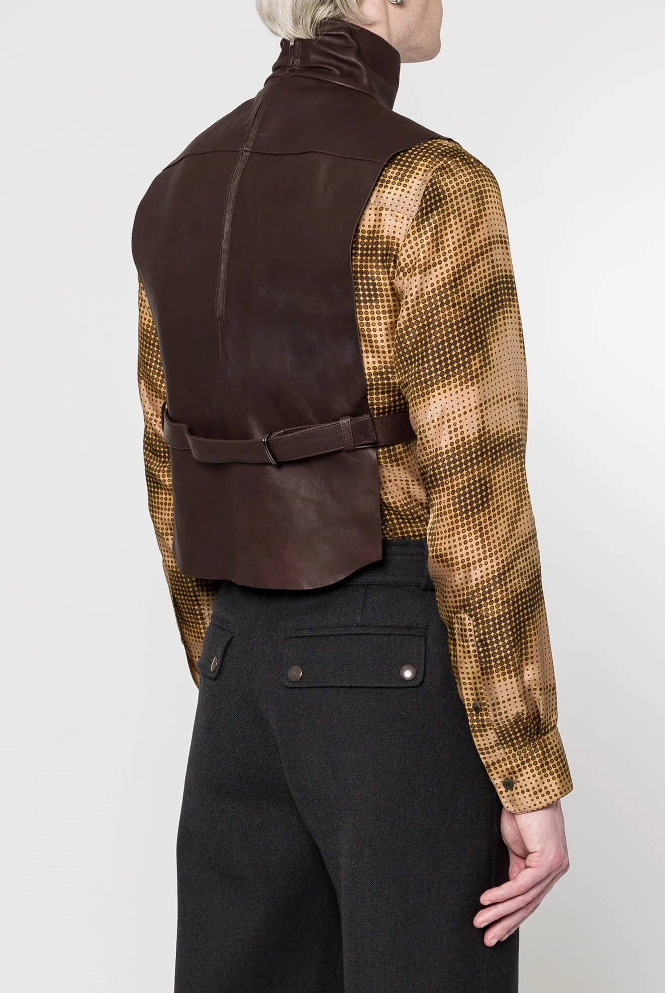 Dries Van Noten Lance Leather Top