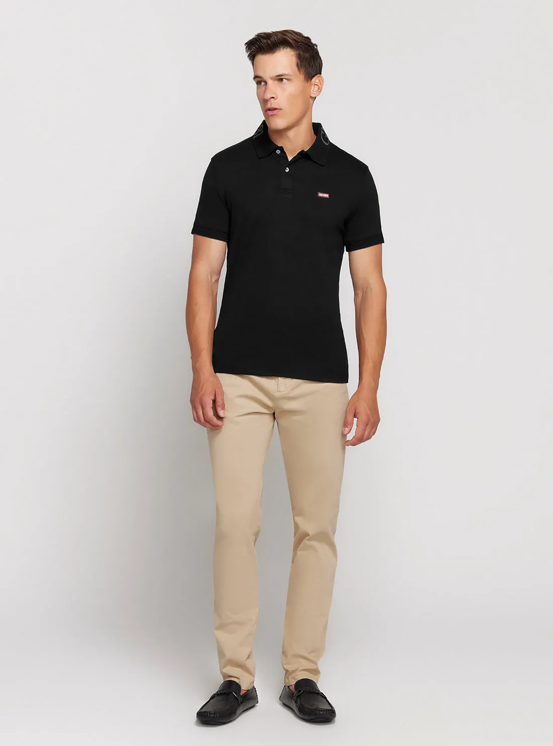 Eco Black Nolan Polo T-Shirt