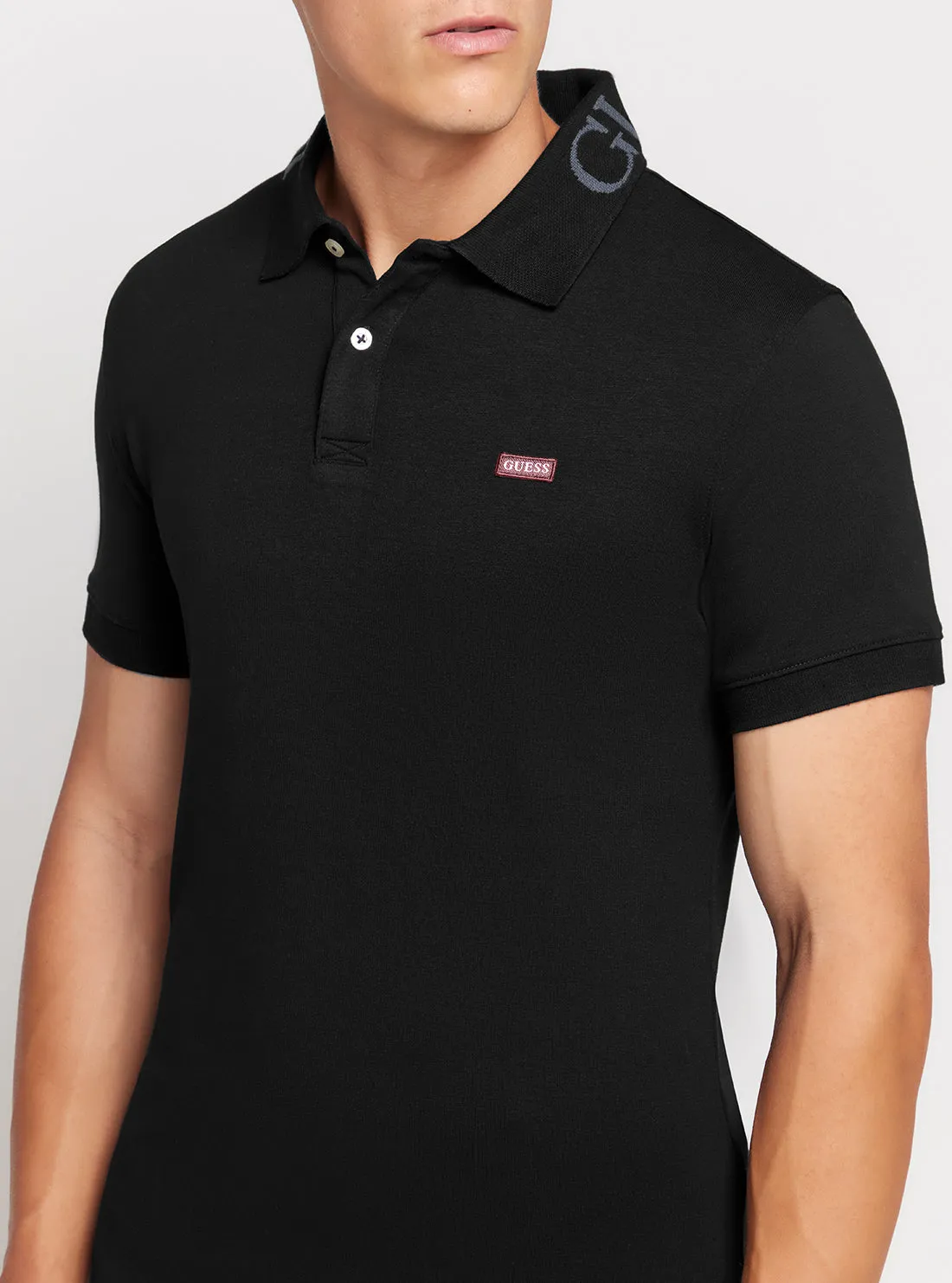 Eco Black Nolan Polo T-Shirt