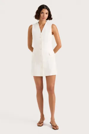 Eloise Mini Dress White