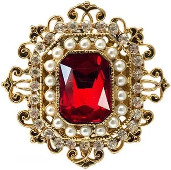 Elvan Sequin Brooch Pin
