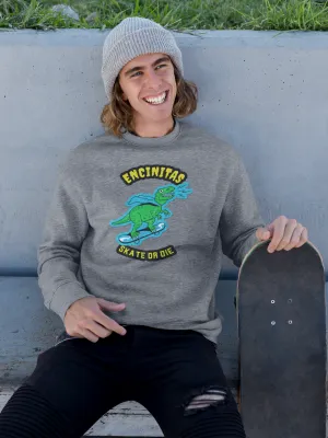 Encinitas Skate or Die T-Rex Unisex Heavy Blend Crewneck Sweatshirt