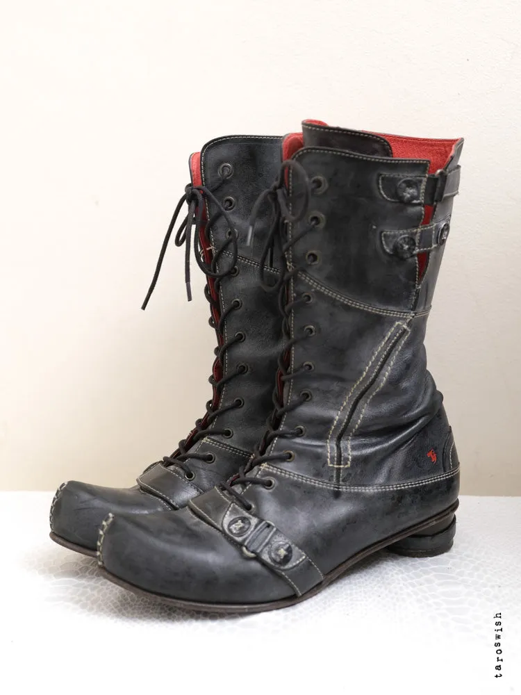   eu41 chunky structured boots