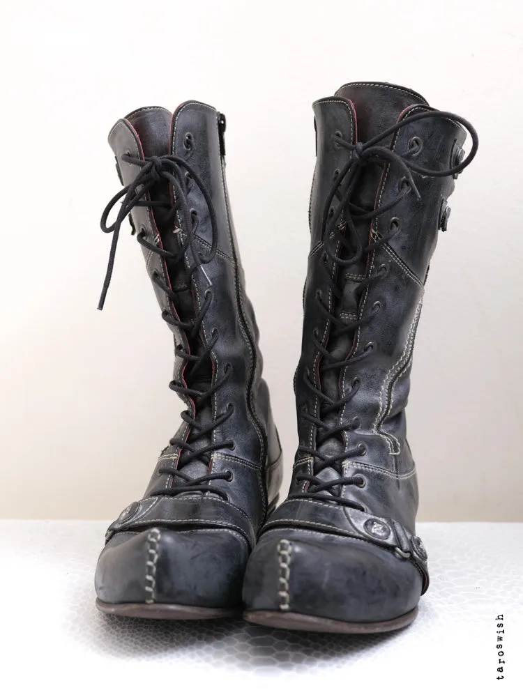   eu41 chunky structured boots