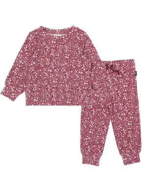Feather 4 Arrow infant girl reece hacci set