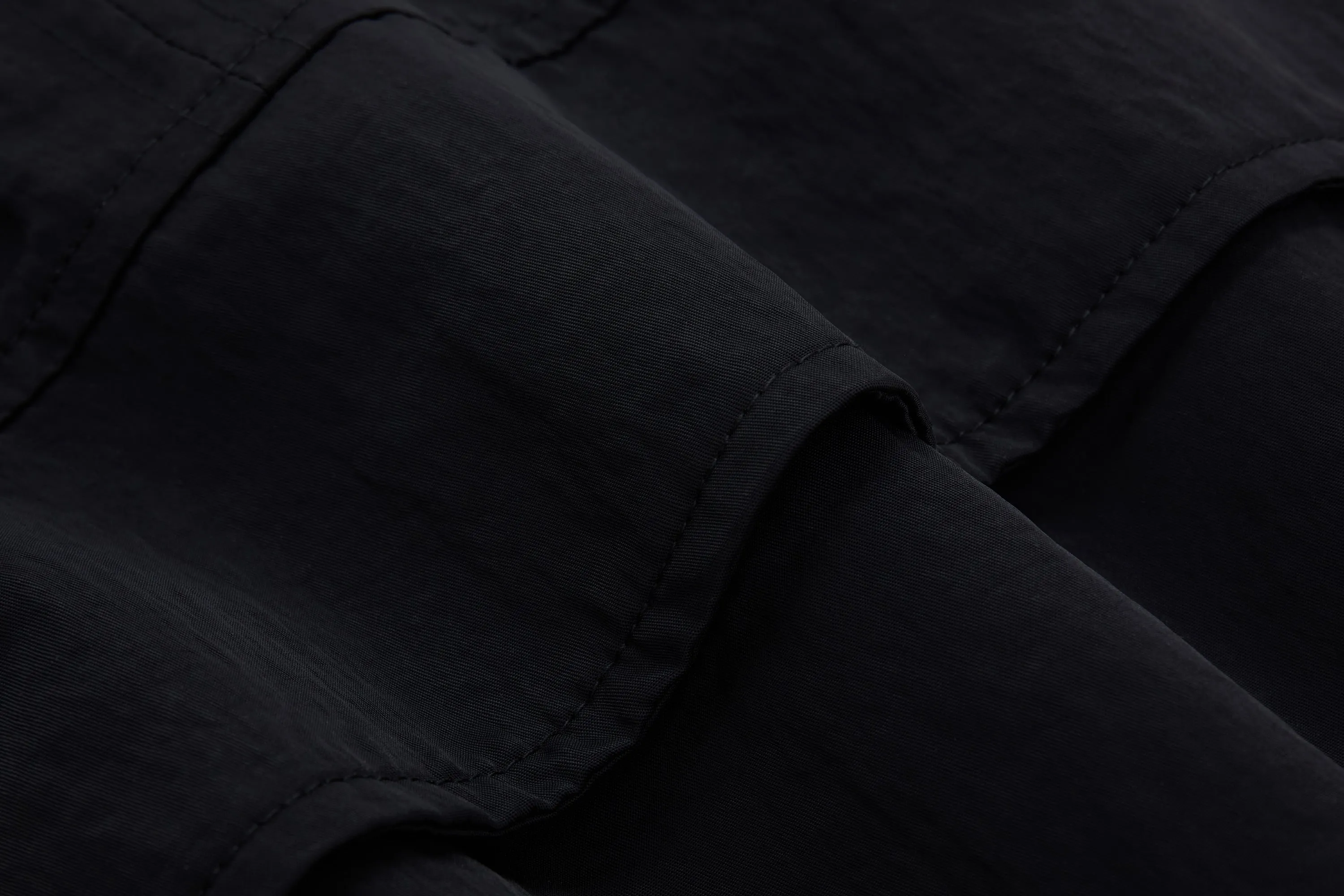 Field Vest ~ Black Wrinkle Nylon