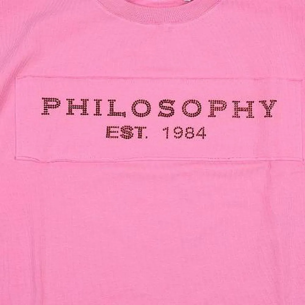 Girls Fuchsia Pink Sweatshirt