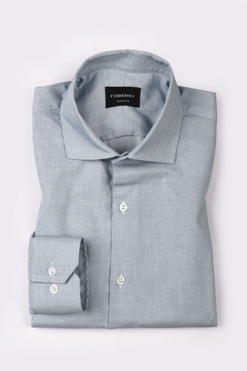 Green Knot Structured Shirt