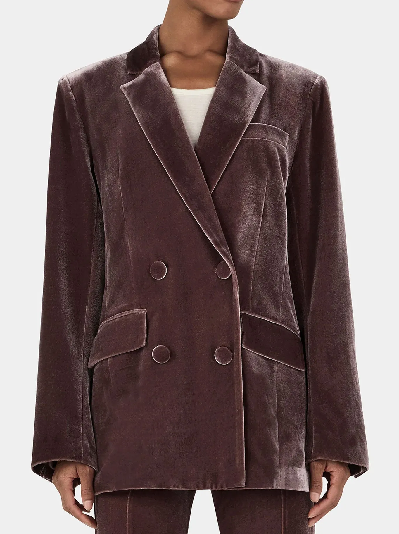 HANSEN & GRETEL ALISTAIR VELVET BLAZER