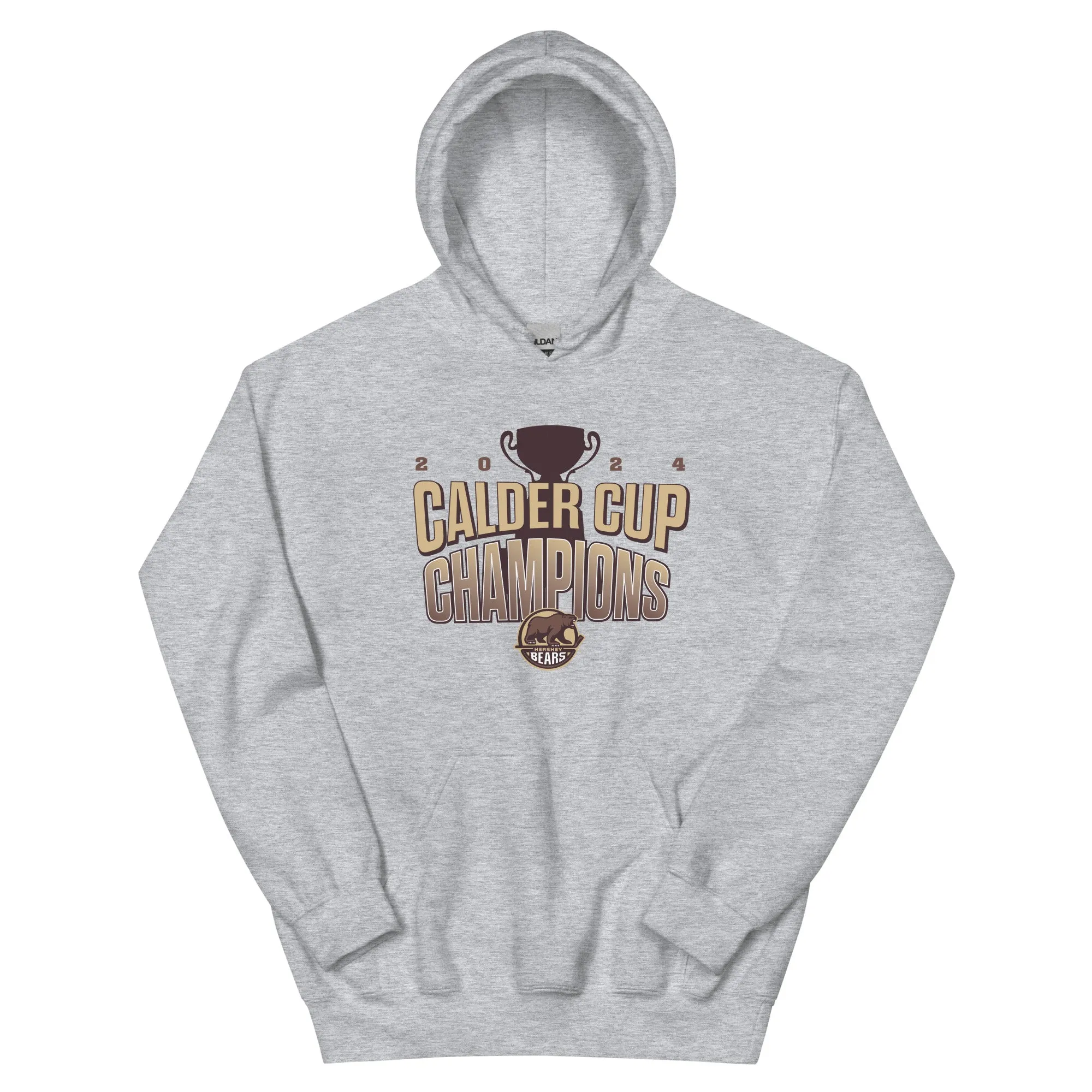 Hershey Bears 2024 Calder Cup Champions Adult Victory Pullover Hoodie