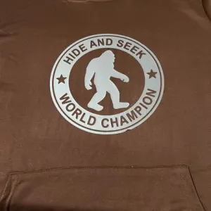 Hide And Seek World Champion Bigfoot Hoodie