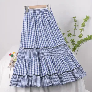 High Waist Skirt Summer Streetwear Ladies Elegant Chic Slim Midi Skirt Womens