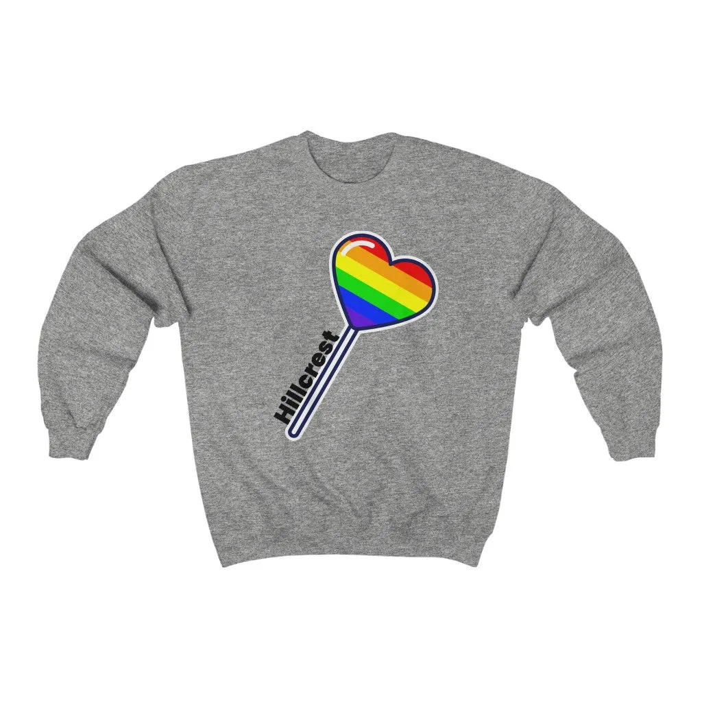 Hillcrest  Lollipop Unisex Heavy Blend Crewneck Sweatshirt