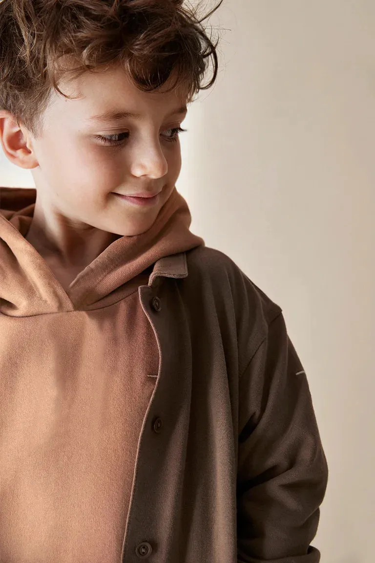 Hoodie 10Y Biscuit