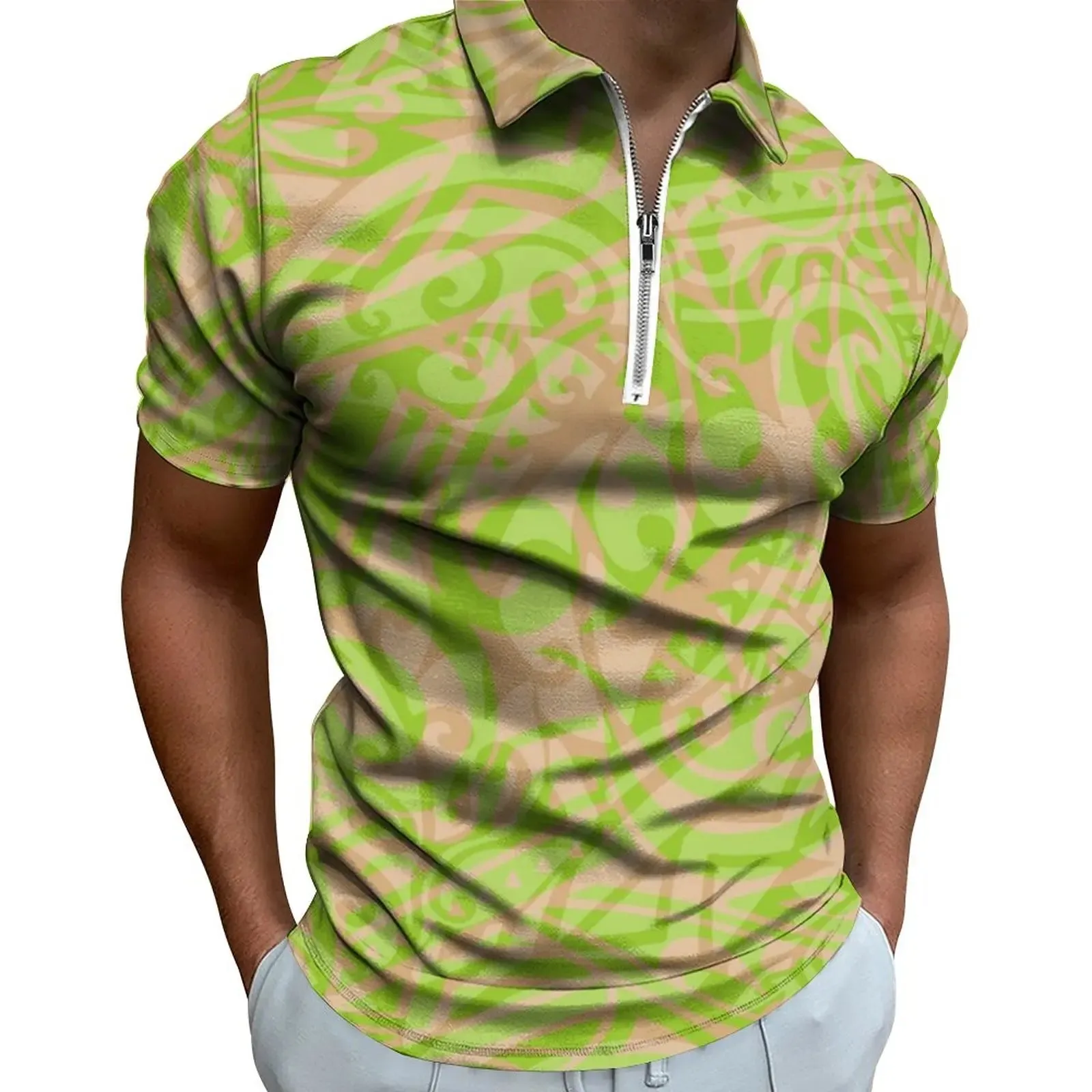 Hot Polynesian Tradition Tribal Floral Hawaiian Printed Shirts