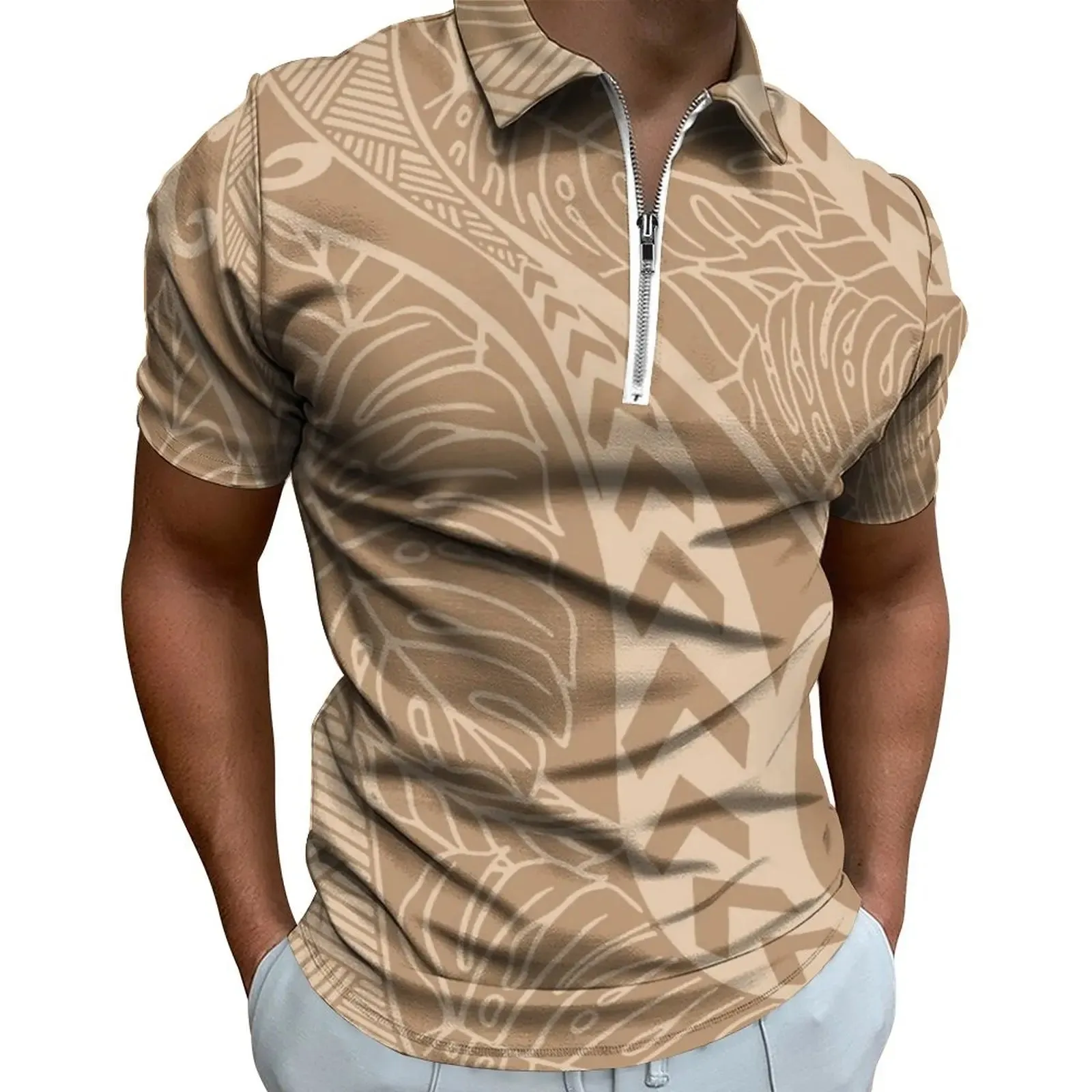 Hot Polynesian Tradition Tribal Floral Hawaiian Printed Shirts