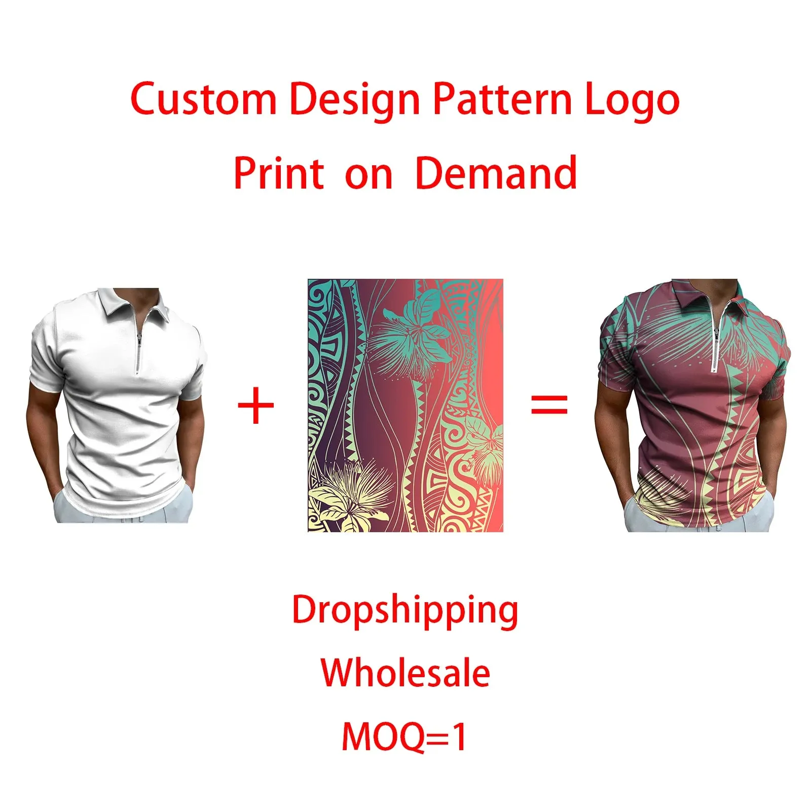 Hot Polynesian Tradition Tribal Floral Hawaiian Printed Shirts