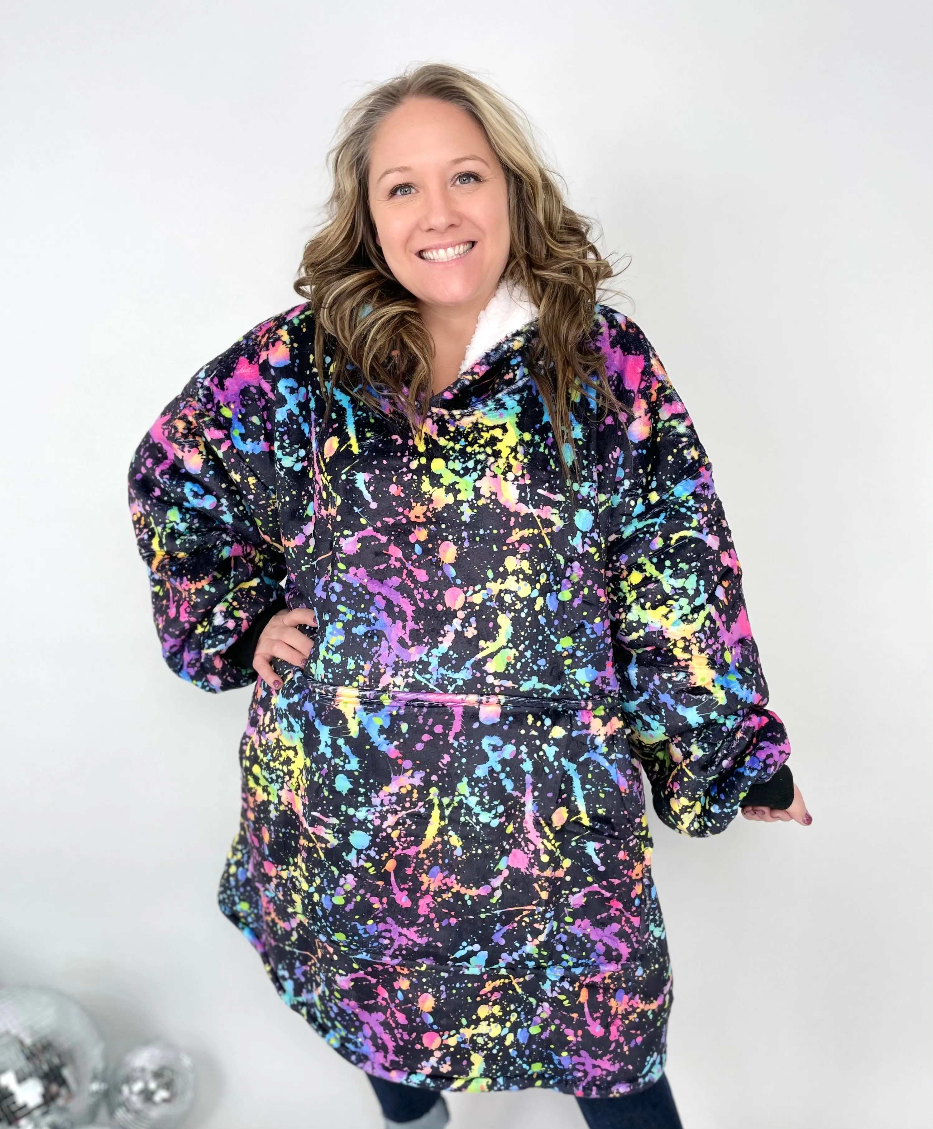 KMB Custom Blanket Hoodies!! ADULT   KID SIZE {Multiple Prints!}
