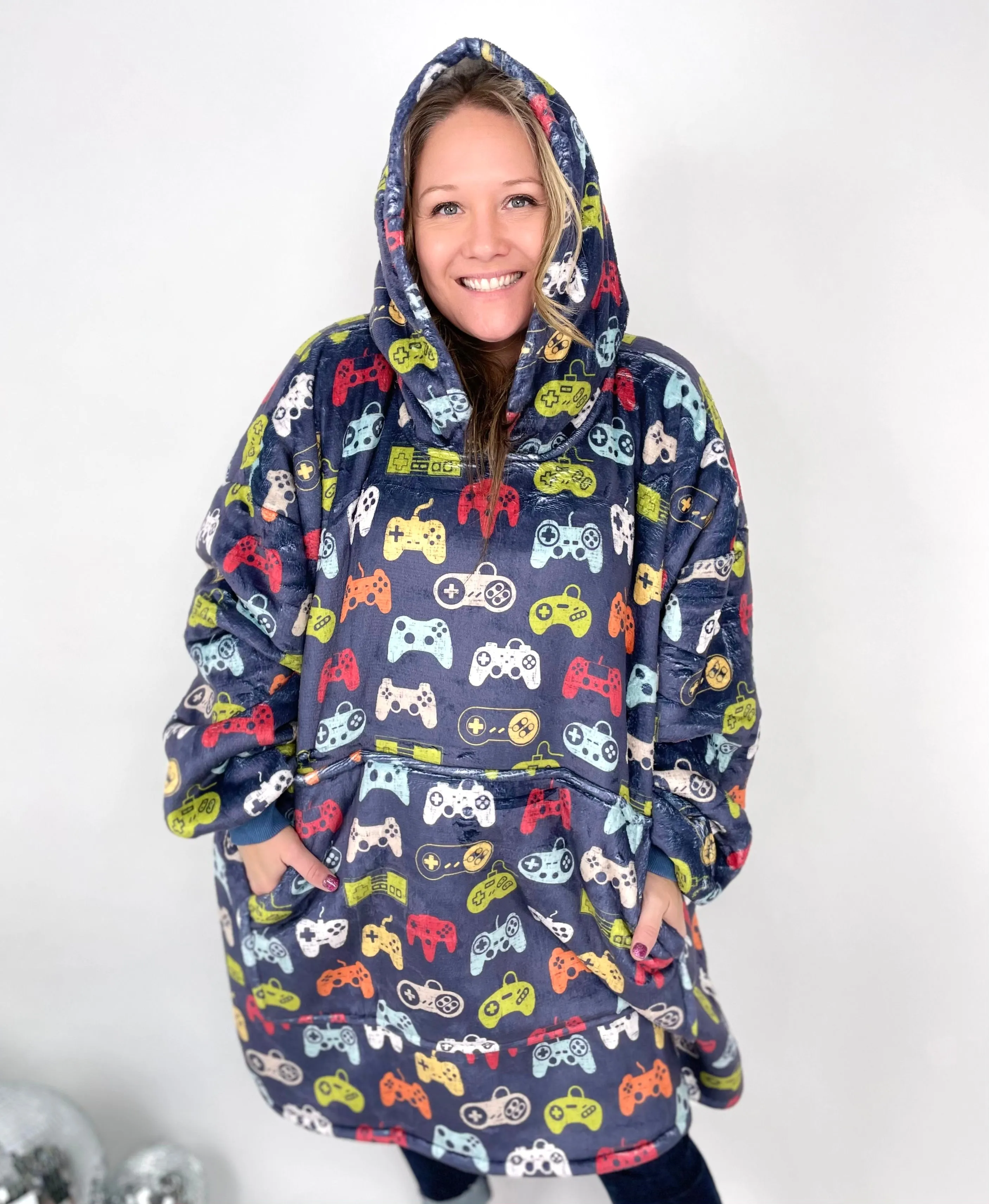 KMB Custom Blanket Hoodies!! ADULT   KID SIZE {Multiple Prints!}